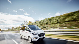 mid Groß-Gerau - Der Dethleffs Globevan basiert auf dem Ford Transit Custom mit 96 kW/130 PS.