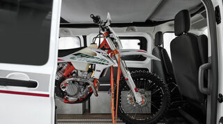 mid Groß-Gerau - Vielseitig: Bei Bedarf mutiert der Globevan zum flinken Bike-Transporter.