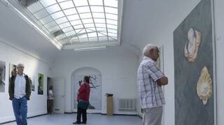 Eine Ausstellung der FKAM im Sommer 2013 im Herschelbad.