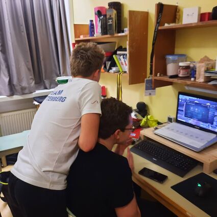 Viel Zeit für Computerspiele bleibt den Sportlerinnen und Sportlern nicht. Dazu ist der Tag oft zu prall gefüllt.