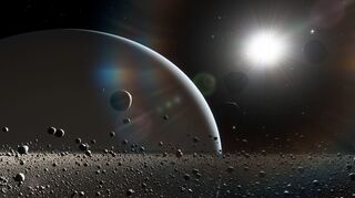 Sonnen, Mond und Sterne waren im Planetarium die Stars neben der Musik von Thomas Siffling und seiner Band.