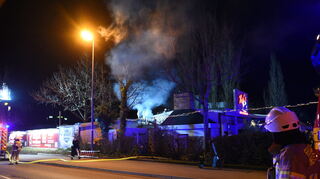 Am Sonntagabend ist ein Grill-Restaurant auf der Speyerer Straße in Heidelberg in Brand geraten.