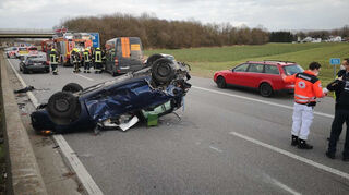 Unfall auf der A659