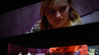 Annemarie Brüntjen (Johanna) und Boris Koneczny (Thibaut d’Arc).