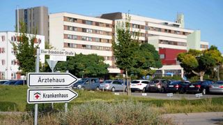 Bis 2025 soll die Frankenthaler Stadtklinik um einen Anbau erweitert werden.