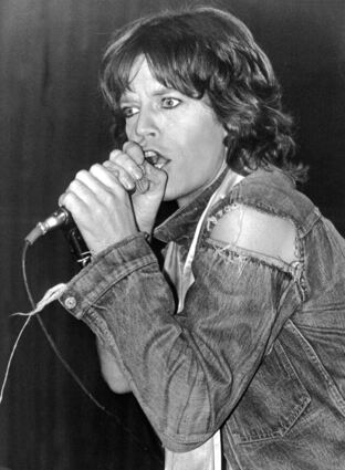 Vom Konzert in Mannheim liegen uns keine Bilder vor. Dieses Foto zeigt Mick Jagger 1973 in Hamburg.