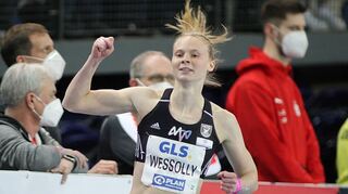Jessica-Bianca Wessolly gewann Gold über 200 Meter.