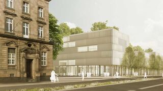 So könnte es neben dem Schloss in einigen Jahren aussehen – wenn die Stadträte und Stadträtinnen der vorliegenden Planung für die Friedrichspark-Bebauung zustimmen.
