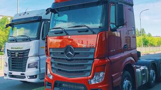 Daimler Truck hat die Zusammenarbeit im deutsch-russischen Joint Venture Daimler Kamaz Rus ausgesetzt.