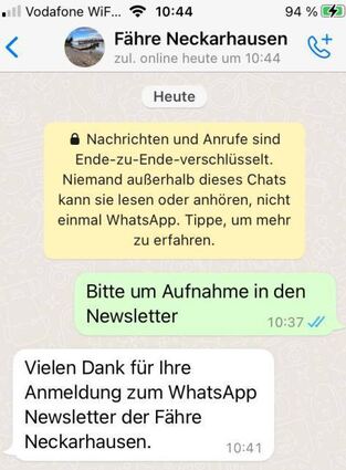 So schnell funktioniert die Aufnahme in den Newsletter.