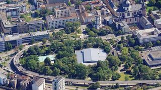 Der Mannheimer Friedrichspark.