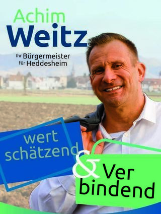 Achim Weitz: Wertschätzend und verbindend.