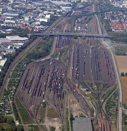 Wie der Mannheimer Rangierbahnhof angebunden wird, ist offen.