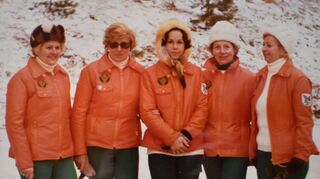 Beim Europapokal in Faßlberg holte die MTG Gold und Silber: Charlotte Peters (v.l.), Erika Specht, Gerda Schäfer, Hertha Burghartswieser, Lilli Matthes.