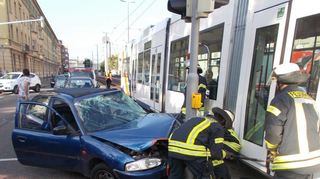 Die Zahl der schweren Unfälle – hier vor einigen Jahren in der Saarlandstraße – ist deutlich zurückgegangen.