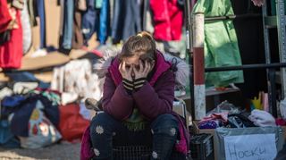 Ein Mädchen in einem polnischen Camp für Geflüchtete. Kinder können ihre traumatischen Erfahrungen oft schlechter artikulieren als Erwachsene.