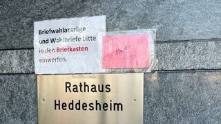 Viele Heddesheimer nutzten die Möglichkeit der Briefwahl.