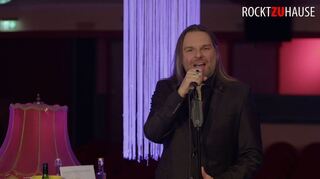 Sascha Krebs in der Streaming-Reihe „Rockt zu Hause.
