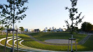 Das 46 Hektar große Taylor-Areal mit dem Taylor-Park.