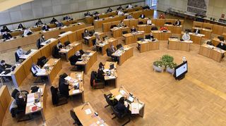 Der Gemeinderat, hier bei seiner Sitzung im Dezember, berät am Dienstag über mehrere Themen zur Lage in der Ukraine.