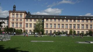 Der Ort des Verbrechens: die Schlossparkwiese.