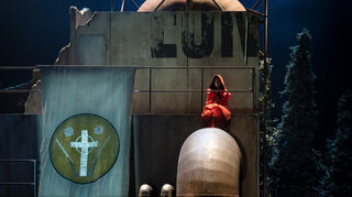 Für sie ist eigens eine neue Sprechrolle geschrieben worden: Astrid Meyerfeldt als Melisa.