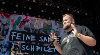 Bei „Rock im Park“ 2019 wog der Punkrocker noch 60 Kilo mehr.
