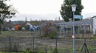 Hier auf dem ehemaligen Gelände der Kleintierzüchter (Bild von Dezember 2019) sollen die ersten Mehrfamilienhäuser entstehen.
