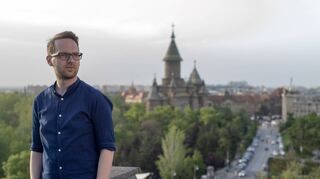 Ein Bürgermeister, der aufräumt: Dominic Fritz will die alten Seilschaften in der drittgrößten rumänischen Stadt Temeswar kappen.