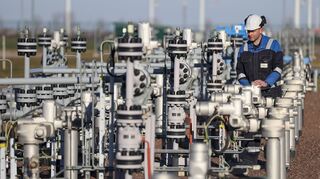 Gasspeicher wie hier in Bad Lauchstädt (Sachsen-Anhalt) spielen bei der Zuteilung des Brennstoffs im Notfall eine wichtige Rolle.