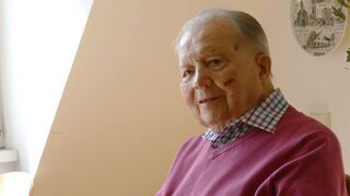 Heinz Spätgens feiert seinen 102. Geburtstag.