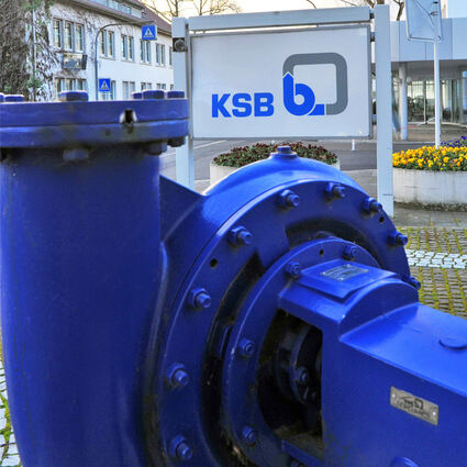 Pumpen und Armaturenhersteller KSB AG in Frankenthal.