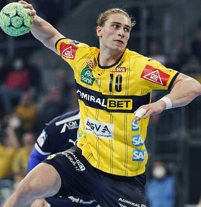 Noch ist das WTG-Logo nur auf dem Ärmel von Juri Knorr zu sehen.