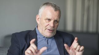 Hubert Wandjo leitet seit 2003 extrem erfolgreich den Fachbereich Musik- und Kreativwirtschaft der Mannheimer Popakademie.