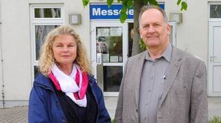 Christine Maisch-Bischof (l.) und Peter W. Ragge.