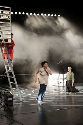 Dantes klingendes Inferno: Anna Drexler (v.l.), Anne Rietmeijer, William Cooper und Damian Rebgetz.
