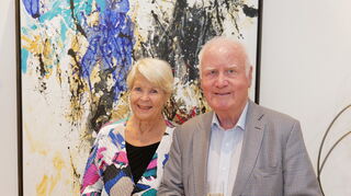 Manfred Fuchs (r.) mit seiner Frau Lilo Fuchs.