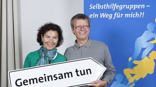 Evelyn und Volker Kreiss leiten die Selbsthilfegruppe.