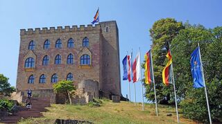 Gilt als „Wiege der deutschen Demokratie“: das Hambacher Schloss.