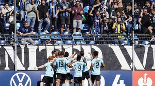 Wie hier beim spektakulären Erstundensieg gegen Eintracht Frankfurt möchte der SV Waldhof nun auch gegen Holstein Kiel die zweite Runde erreichen.