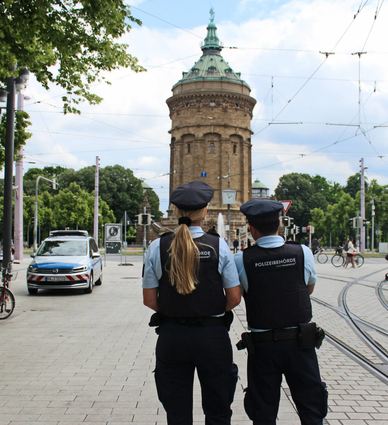 Doppelstreifen des Kommunalen Ordnungsdiensts sind vor allem in der Innenstadt unterwegs.
