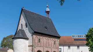 Am Kloster Lorsch mit seiner Königshalle wird am Sonntag gefeiert. Zum Welterbetag gibt es viele Aktionen und Führungen.