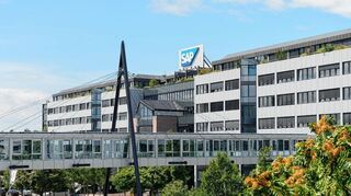 Blick auf den Stammsitz von SAP in Walldorf.