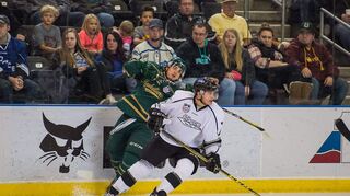 Trotz vieler positiver Erfahrungen bei Fargo Corce verlässt Lukas Kälble (r.) das Team aus North Dakota. Der Mannheimer wechselt nach Michigan.
