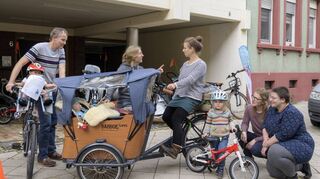 Der Verein „Fahrrad & Familie“ unterstützte die „Radwende“