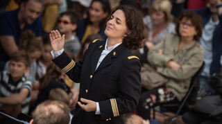Klassik und Chansons erklingen, wenn der Choeur de l’Armée Française unter Leitung von Kommandantin Emilie Fleury im Rosengarten gastiert.