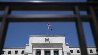 Das Gebäude der US-Notenbank in Washington.