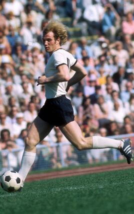 Uli Hoeneß bei den Olympischen Spielen 1972 in München.