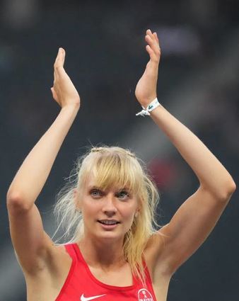 Bianca Stichling holte sich den Titel mit übersprungenen 1,87 Metern.