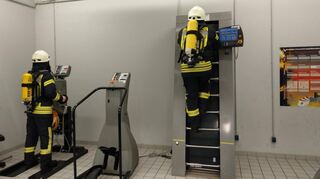 Bislang absolvieren Feuerwehrleute des Rhein-Neckar-Kreises ihre Belastungsübungen in der Atemschutzstrecke der Heidelberger Berufsfeuerwehr.